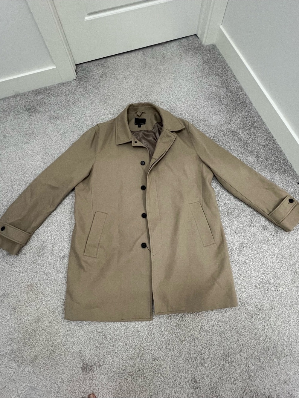 Banana Republic Men's Trench Coat in Light Brown